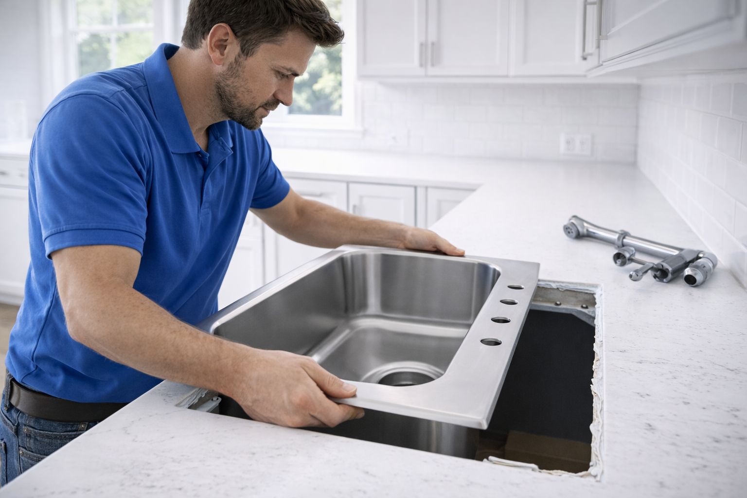 Kitchen Sink Installation